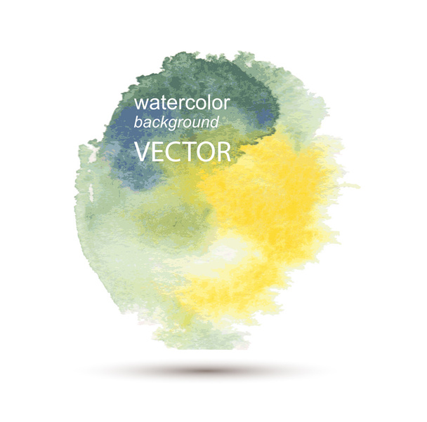 Abstract watercolor hand painted background - Vettoriali, immagini