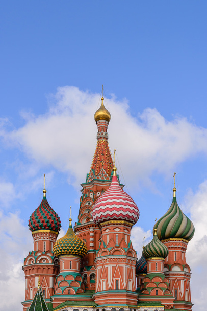 Dome of Saint Basil the great in Moscow - Foto, immagini
