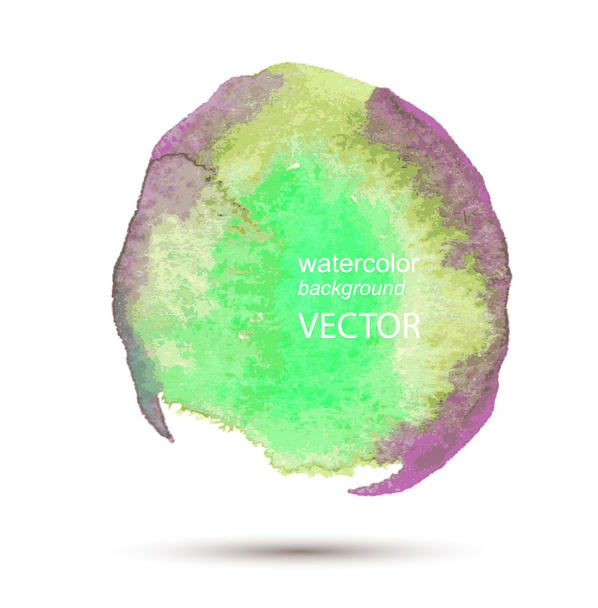 Abstract watercolor hand painted background - Vector, Image
