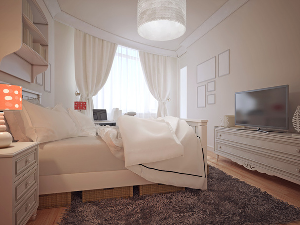 Luxury bedroom mediterranean style - Foto, immagini
