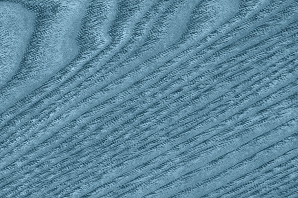Esdoorn hout gekleurd Marine blauwe vignet Grunge textuur monster - Foto, afbeelding