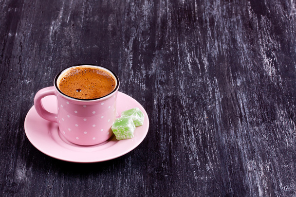 turkish coffee and delight - Photo, Image