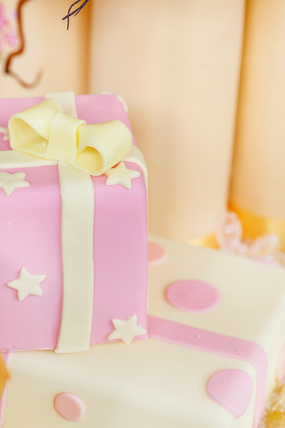 Sweet birthday cake - Foto, afbeelding