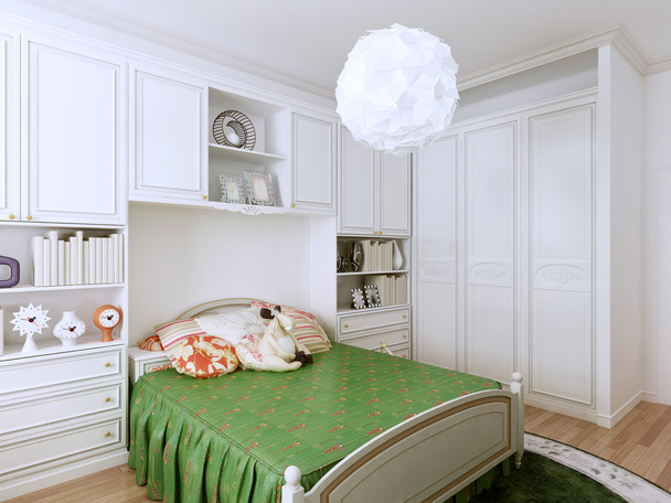 Cozy classic bedroom design - Photo, Image