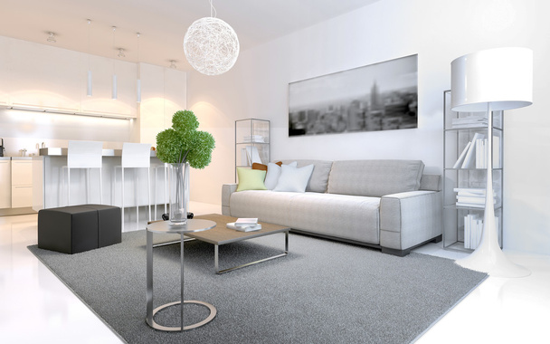 Scandinavian style apartments - Photo, Image