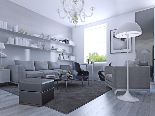 Sala de estar en estilo moderno
 - Foto, Imagen