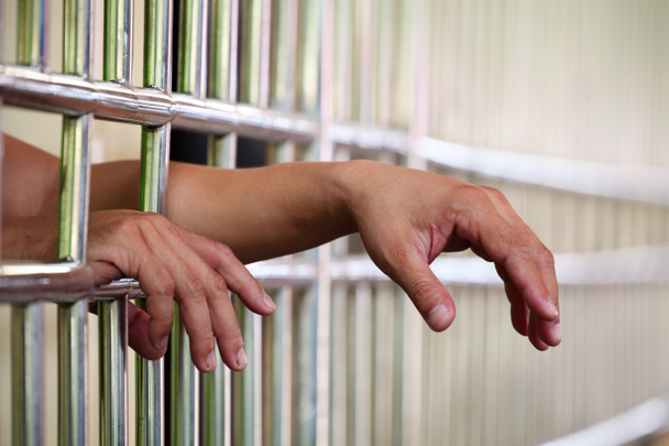 χέρι στη φυλακή - Φωτογραφία, εικόνα