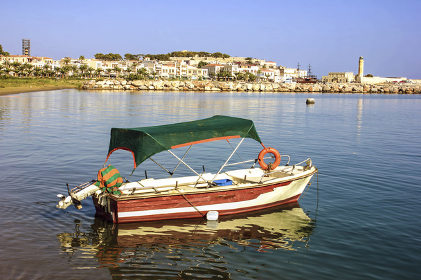 Starego portu weneckiego Rethymno - Zdjęcie, obraz