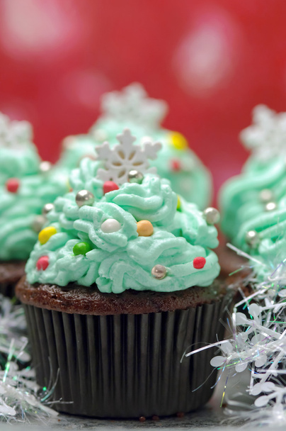 Christmas cupcakes - Valokuva, kuva