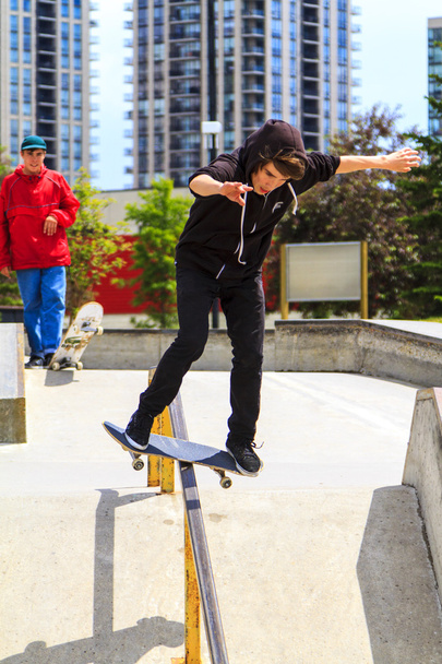 skateboard competetion. - Foto, Imagen