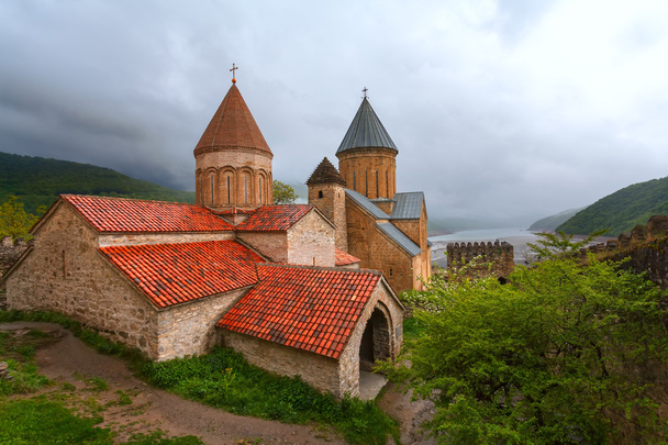 The fortress, the monastery Ananuri - Photo, Image