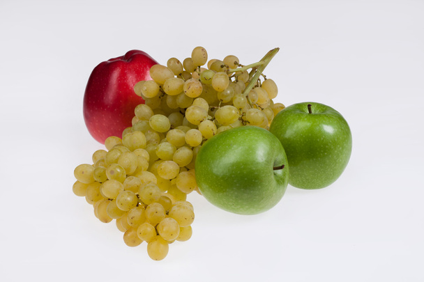 Still Life With Applaes And Grape - Photo, image