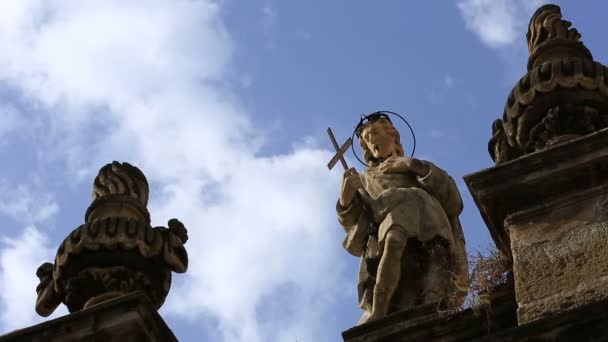 Zeitraffer chiesa di s. anna, santa anna Kirchenstatus - Filmmaterial, Video