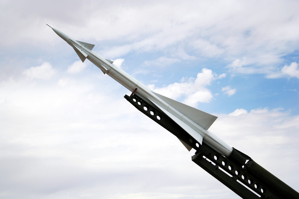 A Nike Ajax Missile and Launcher - Photo, Image