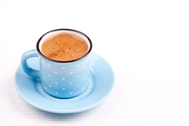 White Cup of turkish coffee - Valokuva, kuva