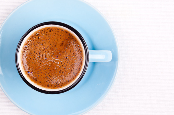 Xícara branca de café turco
 - Foto, Imagem