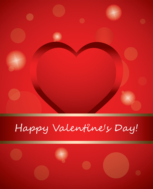 Special Valentin`s Day background - Vector, imagen