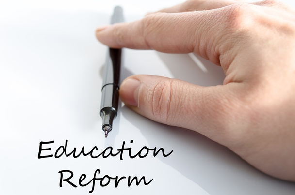 Concetto di testo di riforma dell'istruzione
 - Foto, immagini