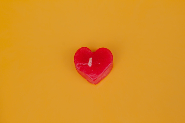 heart candle - Foto, imagen
