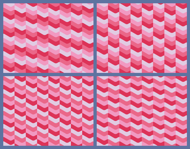 Set seamless wavy pattern - Vektori, kuva