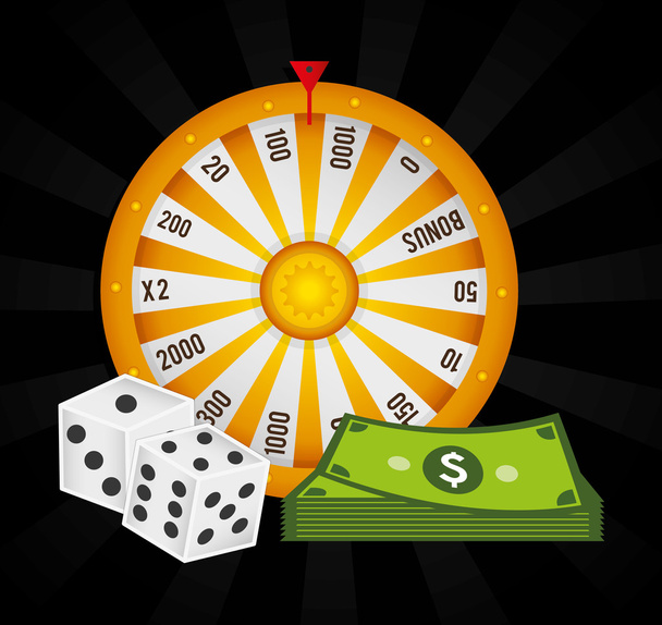 Casino royal games design - Vector, Image