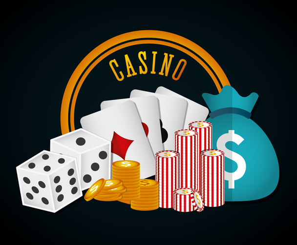 casino design de jogos reais
 - Vetor, Imagem