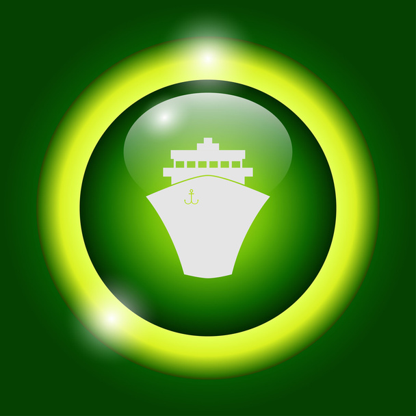 Icono del barco
 - Vector, Imagen