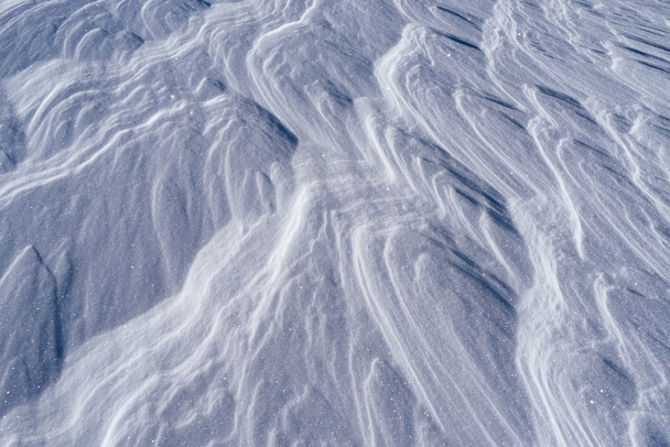 Снег после метели
 - Фото, изображение