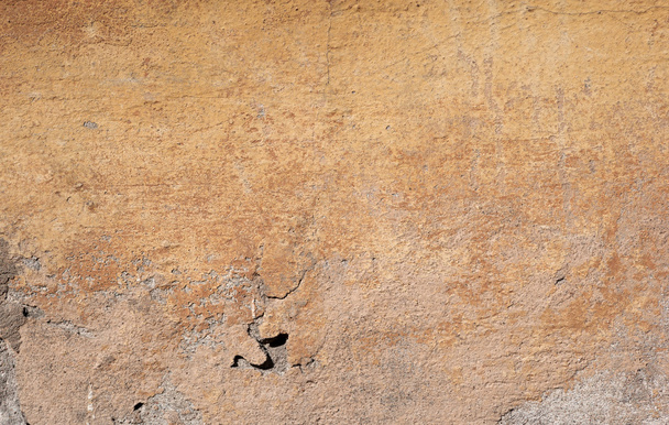 Texture of old wall covered with brown stucco - Foto, immagini