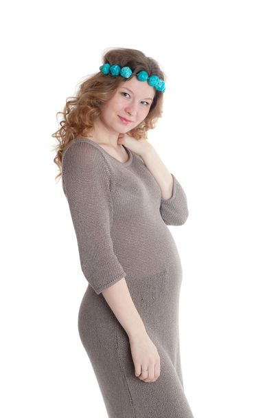 Krásná těhotná žena - Fotografie, Obrázek