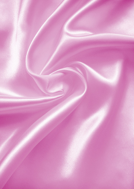Smooth elegant pink silk or satin - Photo, Image
