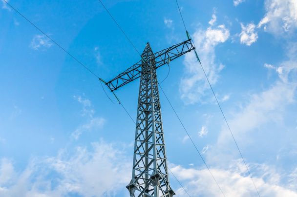 elektrische pylonen - Foto, afbeelding
