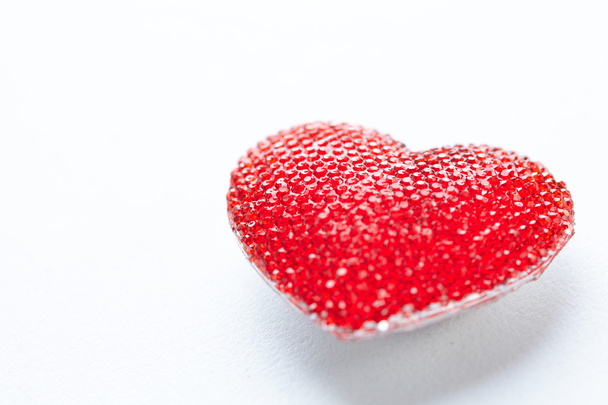 coeur décoratif rouge - Photo, image
