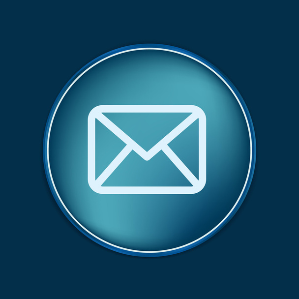 postal envelope. e-mail symbol - Vector, afbeelding
