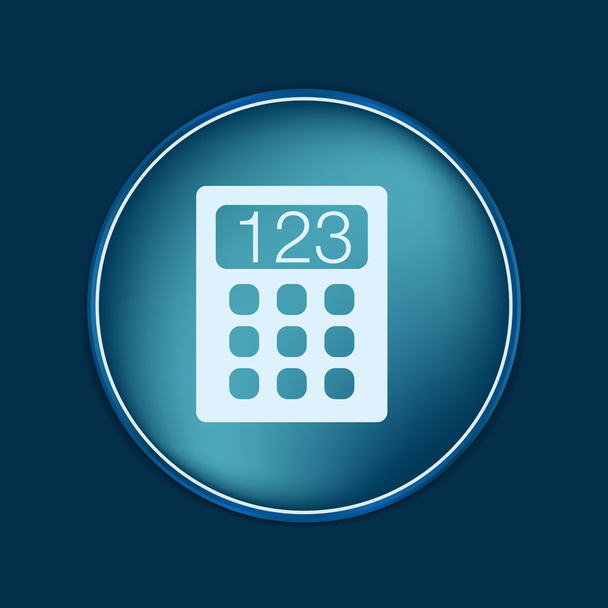 calculator. office sign - Vector, Image