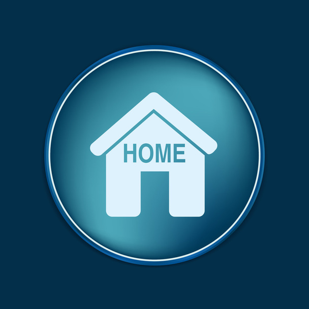 House icon. Home sign - Wektor, obraz