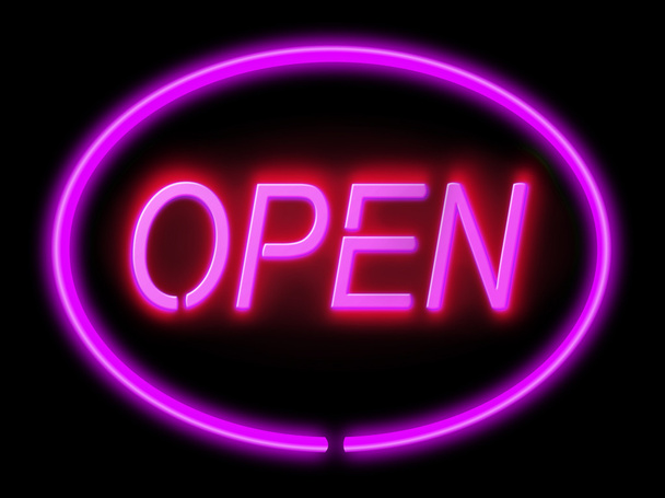 Open for business. - Photo, Image