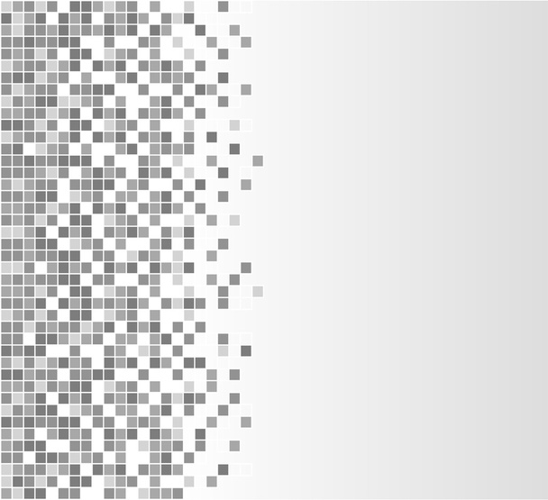 grijze pixels achtergrond - Vector, afbeelding