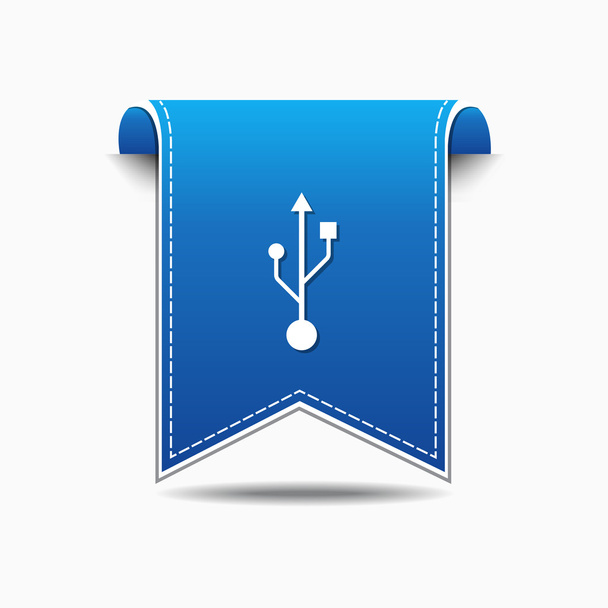 USB Sign Icon Design - Διάνυσμα, εικόνα