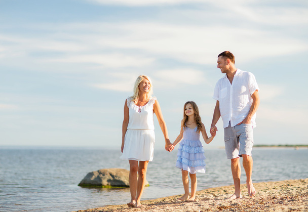 happy family at the seaside - Foto, Imagen