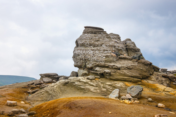 La Esfinge - Estructuras rocosas geomorfológicas en las montañas Bucegi, Rumania
 - Foto, imagen