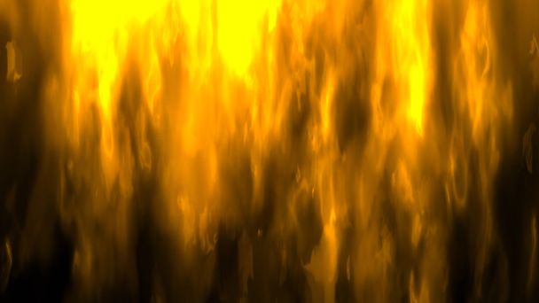Digital Illustration of a Fire - Foto, afbeelding
