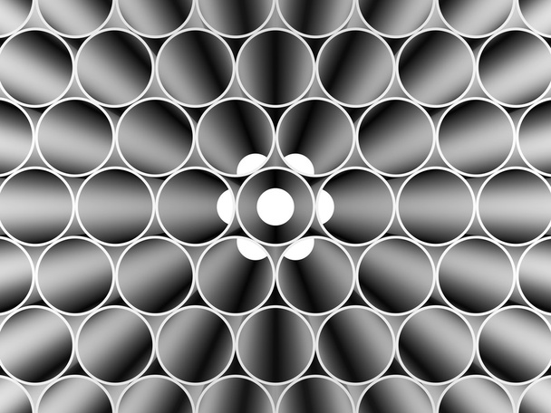Background of metal pipes - Photo, Image