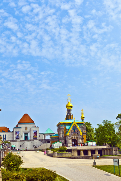 rosyjski Kościół prawosławny darmstadt w Niemczech - Zdjęcie, obraz