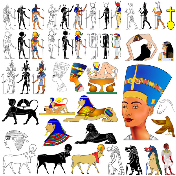 Vector - Ancient Egypt - Vector, Image