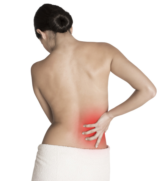 жінка з болем у спині
 - Фото, зображення
