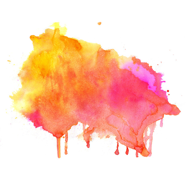 Hand drawn Watercolor background - Photo, Image