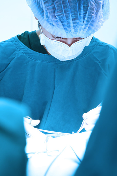 veterinarian surgery in operation room - Фото, изображение