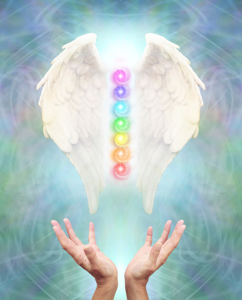 Szent angyal csakra gyógyítás - Fotó, kép
