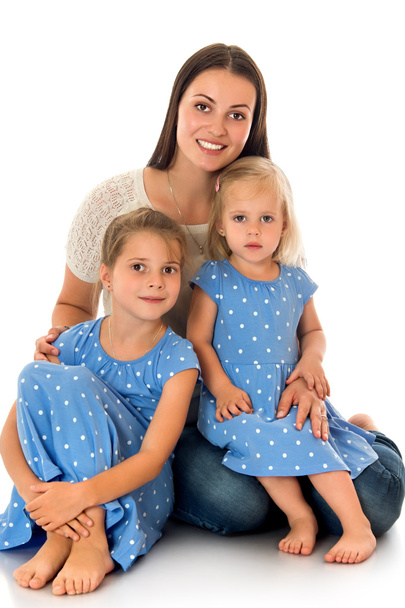Mother and two daughters - Photo, Image